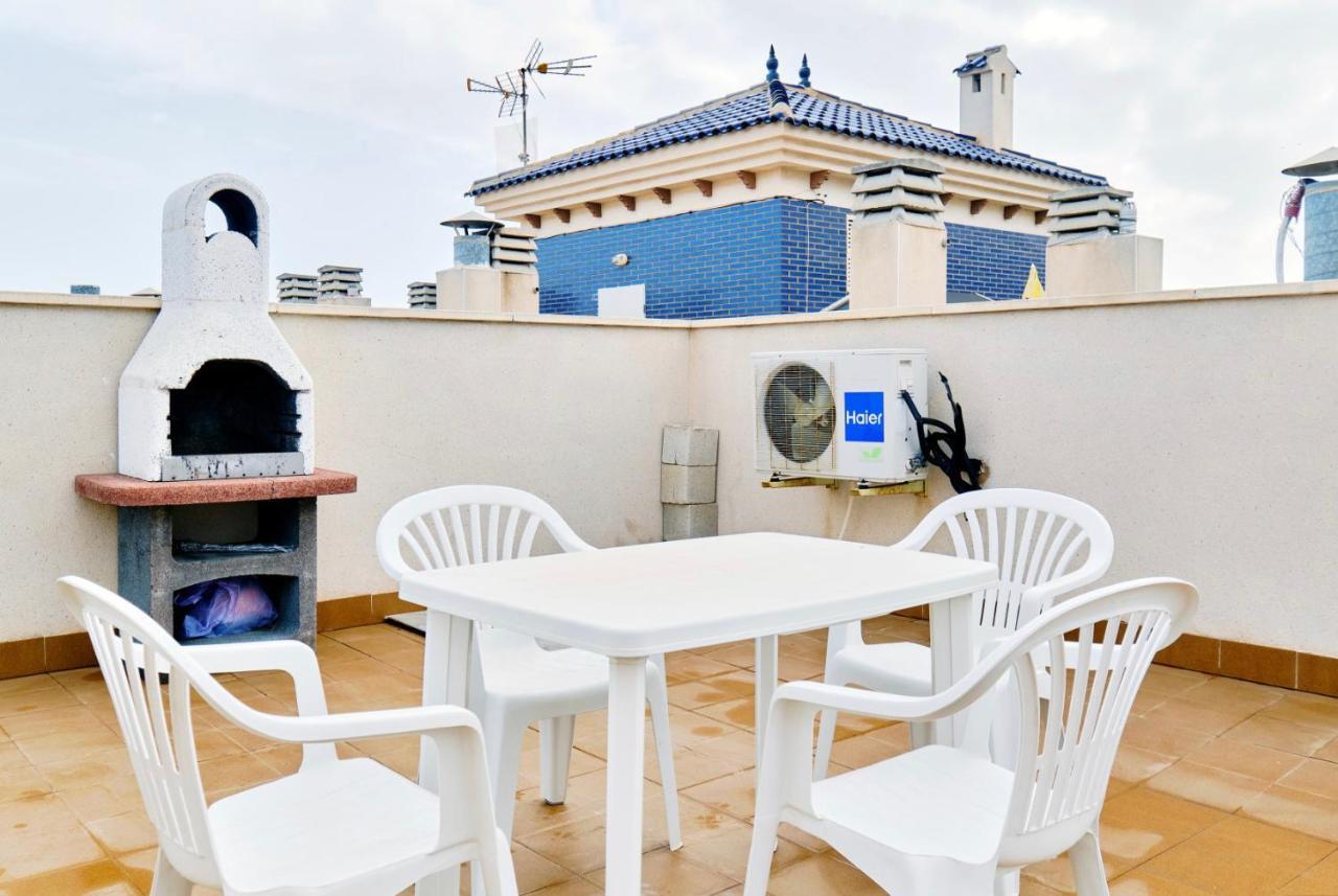 Playamarina II Rooftop Apartment Orihuela Bagian luar foto